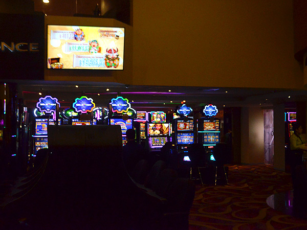 El colorido de un casino