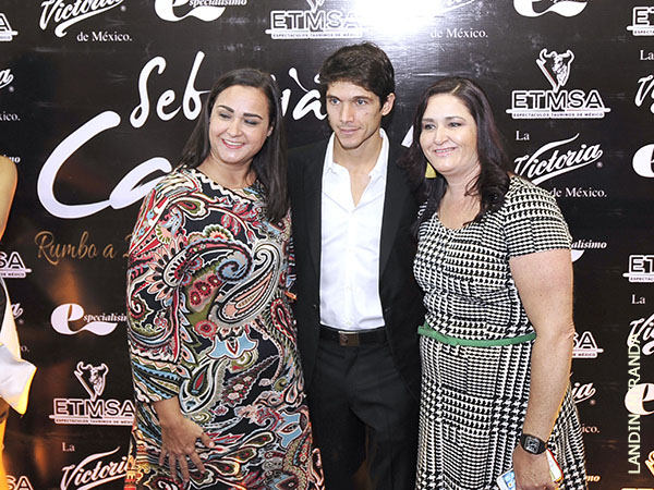 Con Ana Luisa y Mara Elena Medina