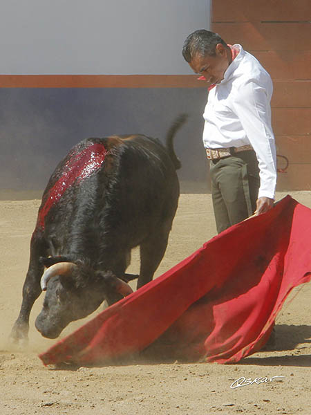 La barbilla en el pecho