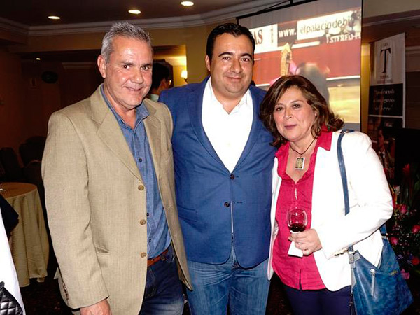 Con Agustn Cabone y Magaly Zapata