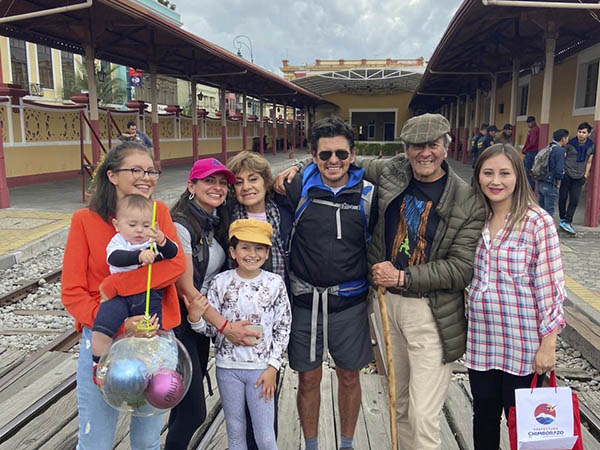 La familia del torero de Riobamba