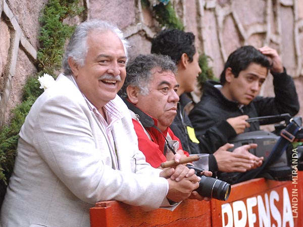 Con Juan Enrquez, en el burladero