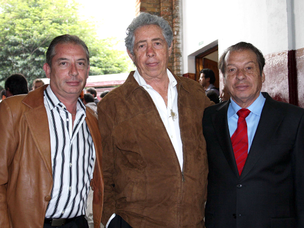 Con Vctor Galindo y Aurelio Garca