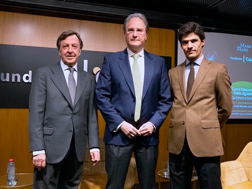 Curro V&aacute;zquez y Pablo Aguado, mano a mano