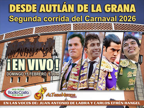 Cuatro gallos se medir&aacute;n hoy en Autl&aacute;n...