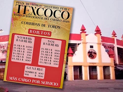 Anuncian venta de boletos para Texcoco
