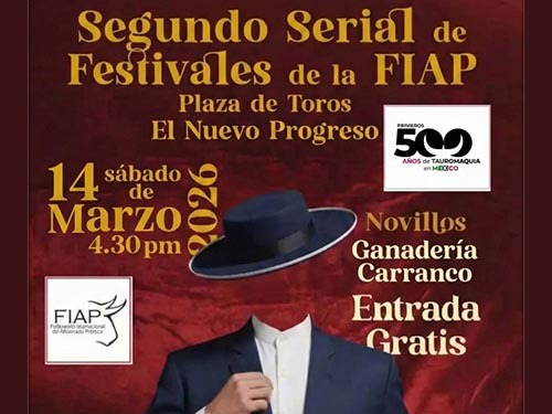 Organizan festival taurino de la FIAP