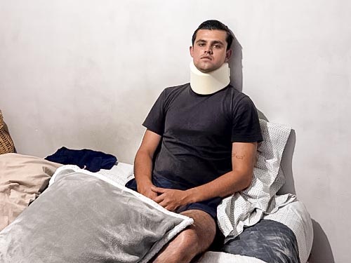 Descartan lesi&oacute;n de cervicales de Diego S&aacute;nchez