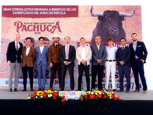 Anuncian corrida ben&eacute;fica en Pachuca