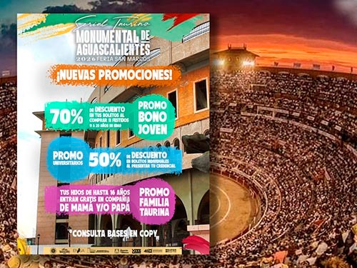 Lanzan tres promociones en Aguascalientes