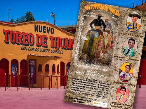 &iexcl;Regresa la actividad taurina a Tijuana!