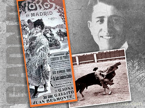 El paso de Rodolfo Gaona por Madrid