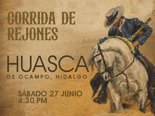 Programan una corrida de rejones en Huasca