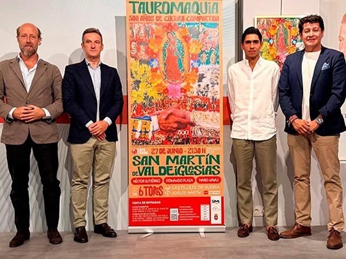 Rinden homenaje al toreo mexicano