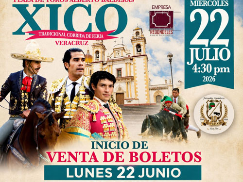 Hoy comienza venta de boletos en Xico