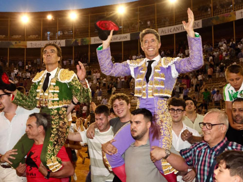 El Cid y Escribano lucen en Alicante
