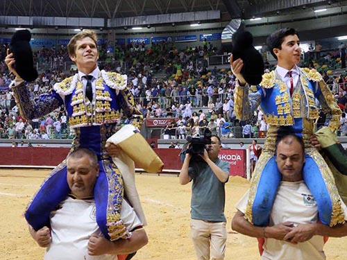 Borja y Marco comparten triunfo en Burgos