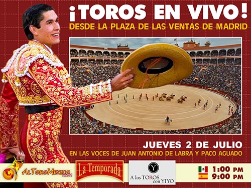 Transmitiremos el debut de Jairo en Madrid