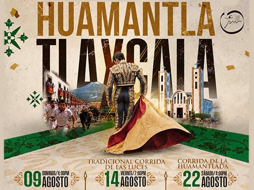 Huamantla anuncia tres corridas de feria