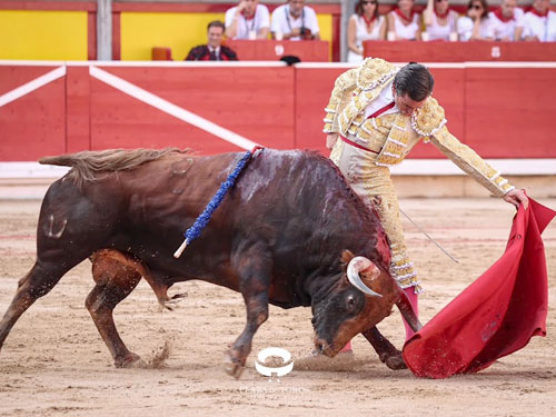 Ortega hace el buen toreo en Pamplona