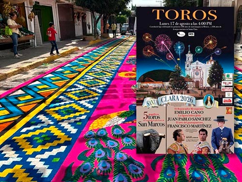 Anuncian corrida en Santa Clara Coatitla
