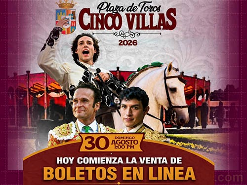 Comienza venta de boletos para "Cinco Villas"