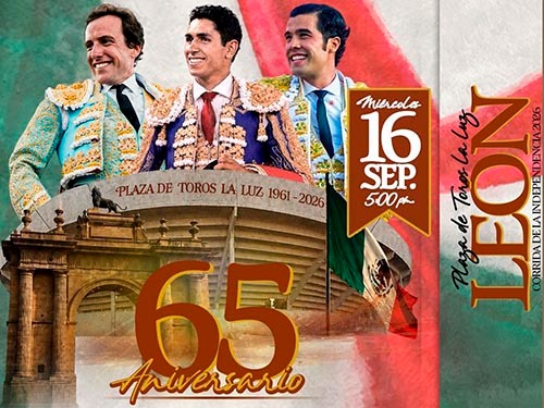 Anuncian Corrida de la Independencia en Le&oacute;n
