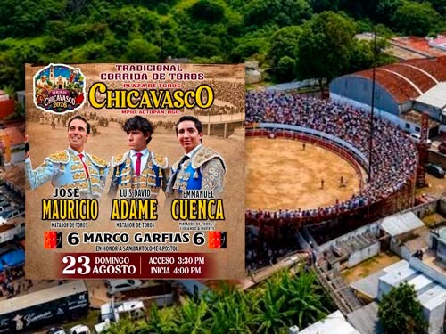 Presentan corrida de feria en Chicavasco