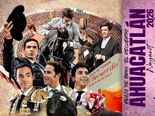 Anuncian dos corridas en Ahuacatl&aacute;n