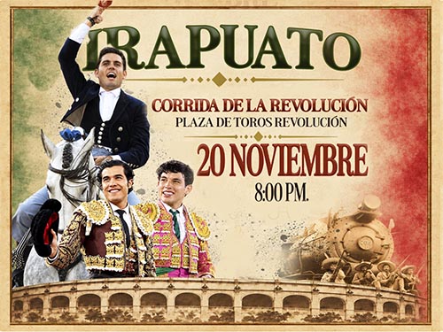 Irapuato anuncia su corrida de la Revoluci&oacute;n