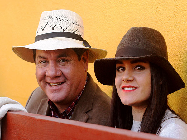 Hugo y su bella hija Tere