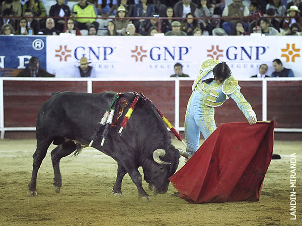 Hizo lucir las pocas embestidas