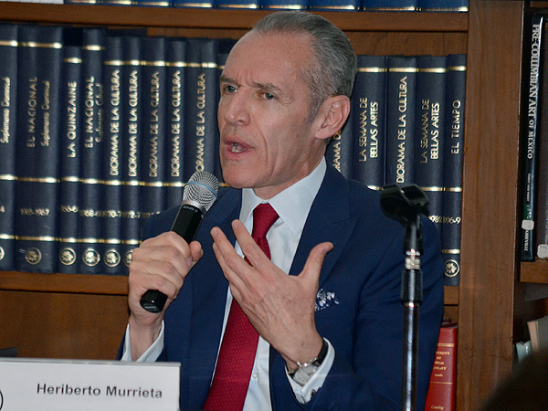 Heriberto Murrieta, apasionado