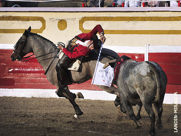 Encelando con la banderola