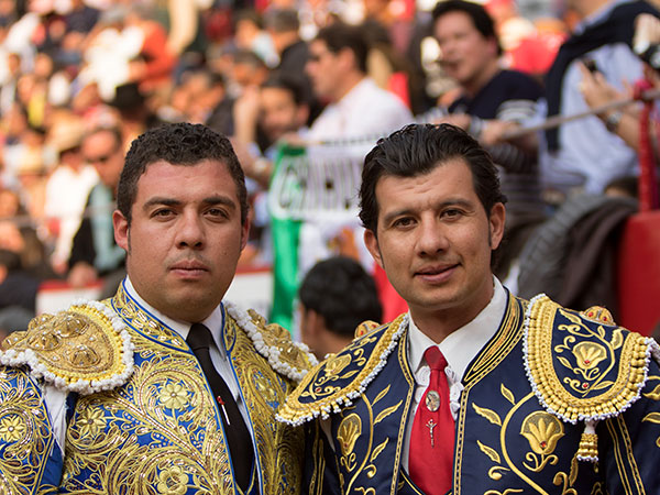 Los hermanos Omar y C�sar Morales