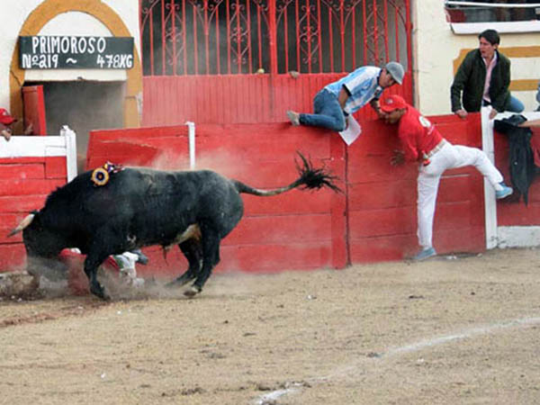 Le pas� por encima