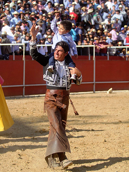 Una vuelta con mucha fuerza