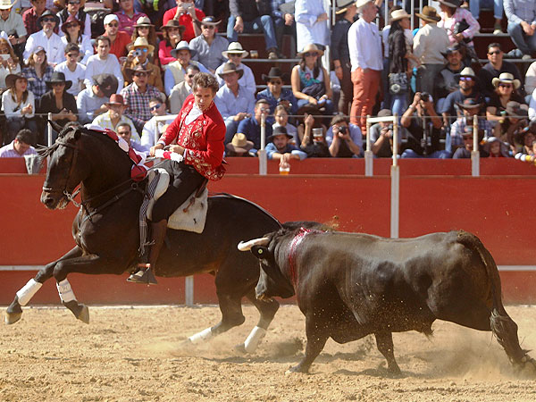 Pablo Hermoso con su primero