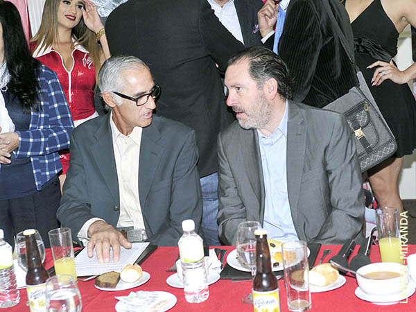 Luis Fernando y Claudio Huerta