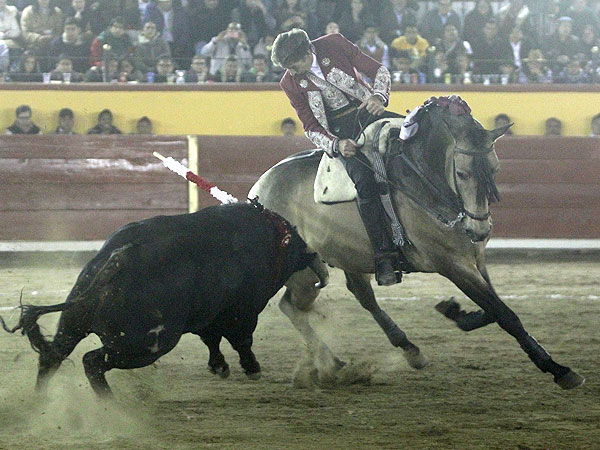 Pablo con un Rancho Seco