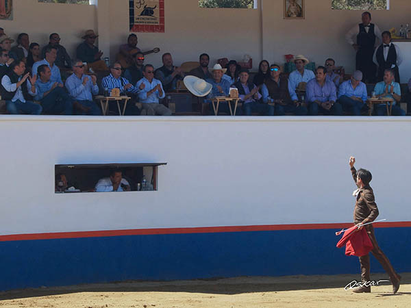 Sombrero charro en prenda