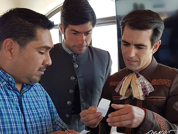 Suerte en el papel arroz