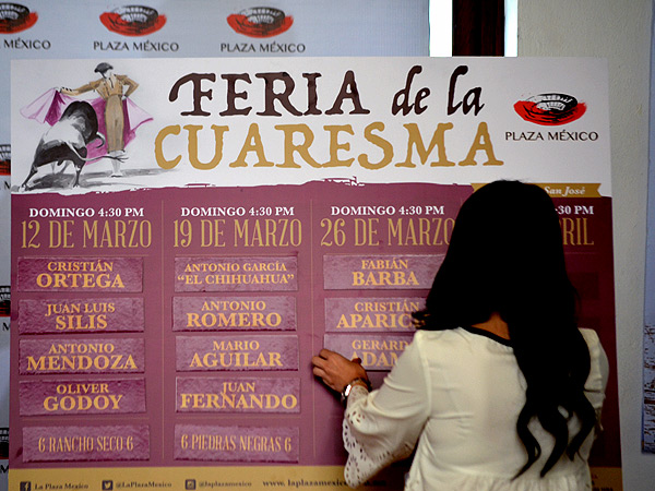 Conformando los carteles