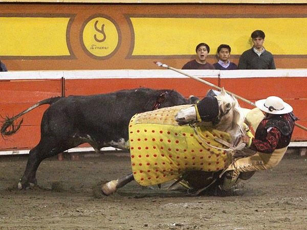 Empuj� toda la novillada