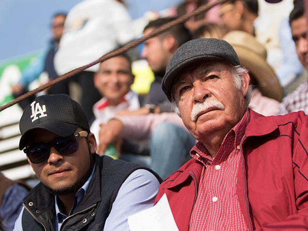 El ganadero Juan Flores