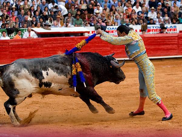 Asom�ndose al balc�n