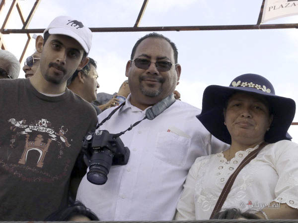 Gerry Campos y familia