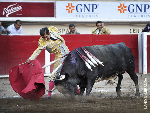 Faena sobre las rayas del tercio
