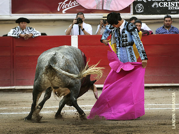 Diego S�nchez en las chicuelinas