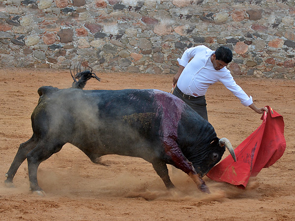 Leonardo Ben�tez mostr� su oficio